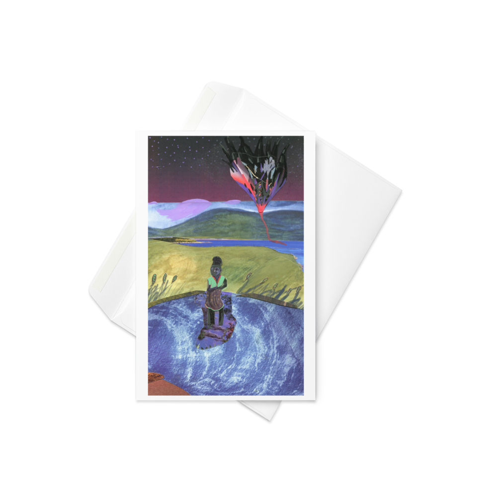 The Land of Symptōma (symptoms) Greeting Card