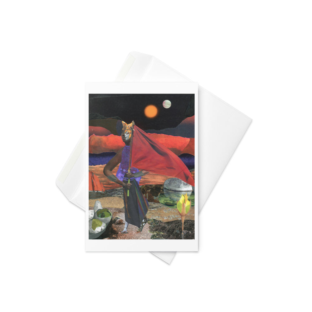 The Defender Greeting Card