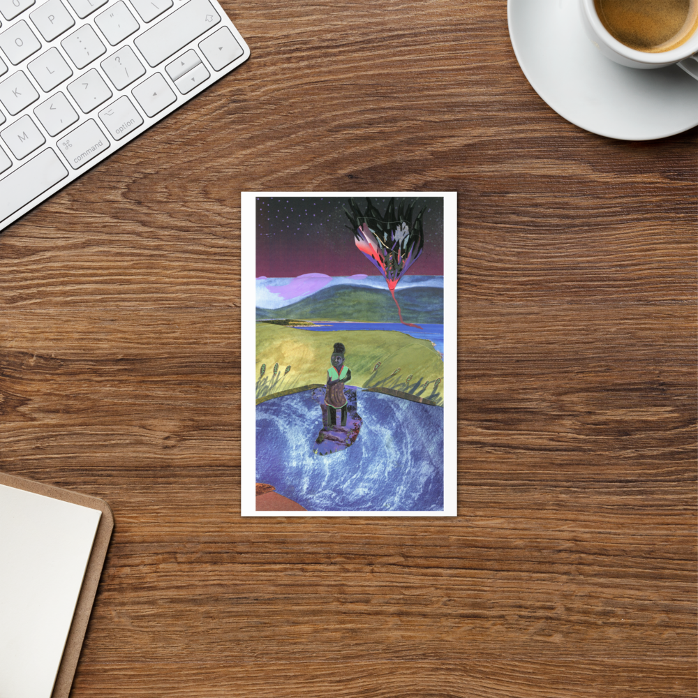 The Land of Symptōma (symptoms) Greeting Card